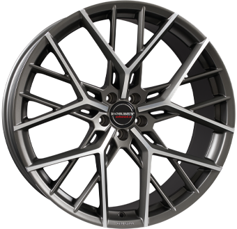 Jante de voiture - 8,5X21 BORBET BY 5/114,3 ET40 CH72,5