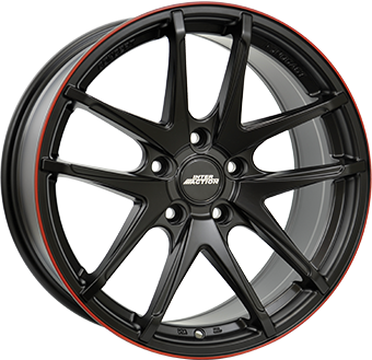     Carro aro - 7,5X17 IA RED HOT 5/100   ET35 CH57,1
