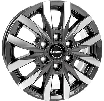     Auto velg - 6,5X16 BORBET CW6 6/130   ET62 CH84,1
