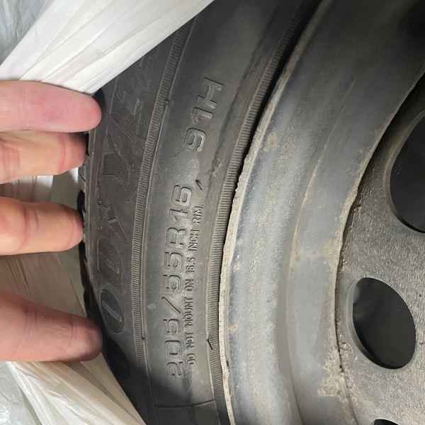 
            205/55R16 Goodyear 
    

                        91
        
                    H
        
    
    Passenger car

