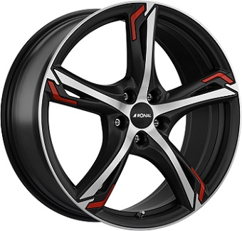     Car rim - 7,5X18 RONAL R62 RED  5/105   ET42 CH56,6
