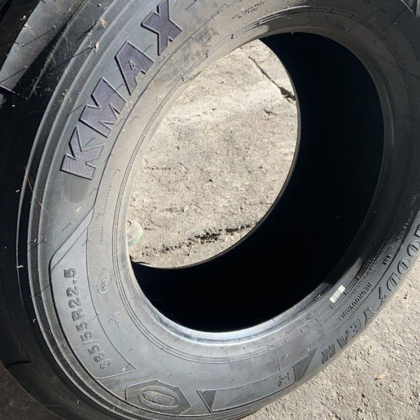 
            385/55R22.5 Goodyear KMAX T
    

                        158
        
                    L
        
    
    Regional

