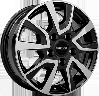     Car rim - 6,0X16 SUPERMETAL VAULT 5/118 ET68 CH71,1
