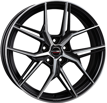     Cerchio dell'automobile - 8,5X20 BORBET QX 5/114,3 ET45 CH72,6
