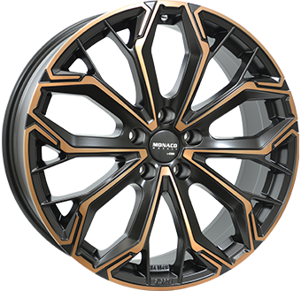 Obręcz samochodu - 8,0X19 MONACO WHEELS GPC17 5/112 ET35 66,4