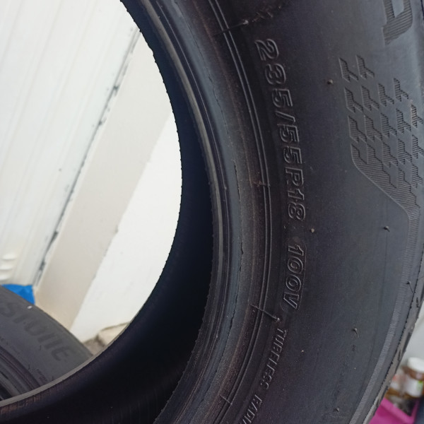 
            235/55R18 Bridgestone 
    

                        100
        
                    V
        
    
    Personenauto

