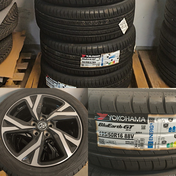 
            195/50R16 Yokohama 
    

                        88
        
                    V
        
    
    

