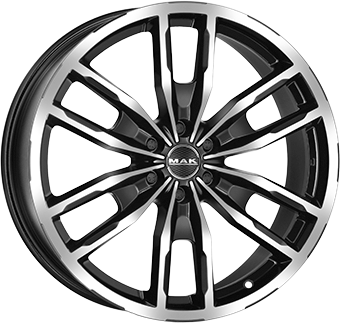     Cerchio auto - 7,5X17 MAK PEAK 6/130   ET55 CH84,1
