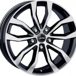 Cerchio dell'automobile - 8,5X19 AUTEC UTECA 5/120 ET46 CH65,1