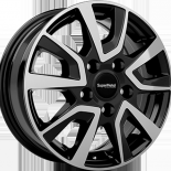     Car rim - 6,0X16 SUPERMETAL VAULT 5/118 ET68 CH71,1
