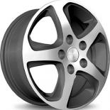 Cerchio dell'automobile - 7,0X17 IRMSCHER WAVE STAR 5/118 ET62 CH71,1