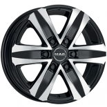 Cerchio dell'automobile - 7,5X17 MAK STONE 6 6/130 ET60 CH84,1