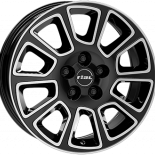     Felga samochodowa - 7,5X18 RIAL TRANSPORTER 2 5/160   ET50 CH65,1
